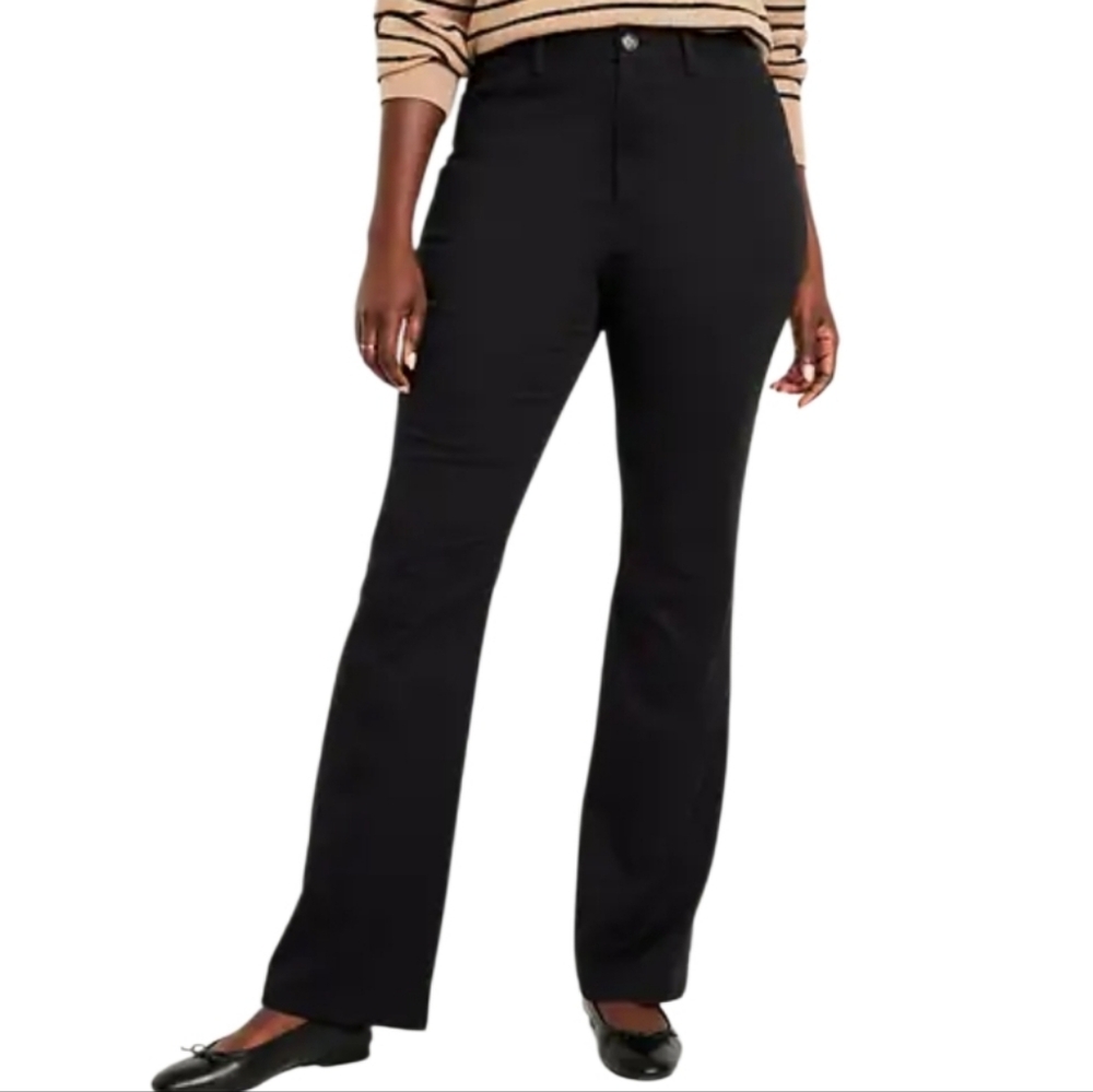Black Bootcut Pants Sz 16 Nwt